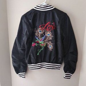 Proof hummingbird bomber jacket size small